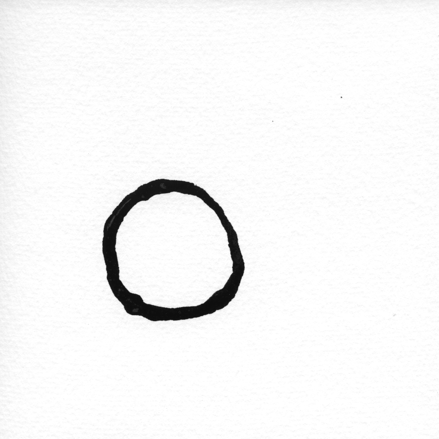 Feutre usage envers, rond