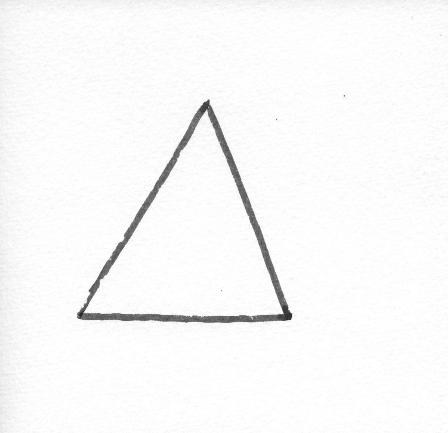 Plume usage normal, triangle