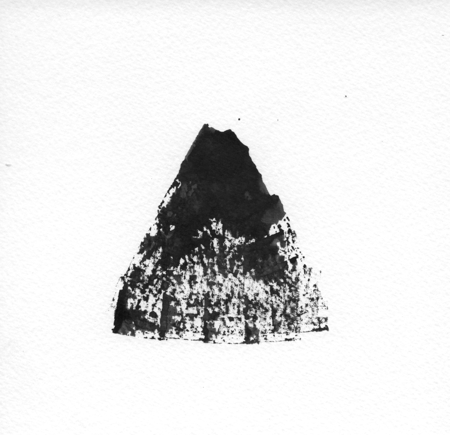 Tampon usage envers, triangle
